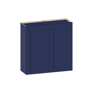 Navy Blue - 36"W × 36"H Standard Wall Cabinet