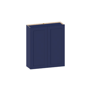 Navy Blue - 36"W × 42"H Standard Wall Cabinet