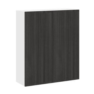 Frameless Oak Shade - 36"W × 42"H Standard Wall Cabinet