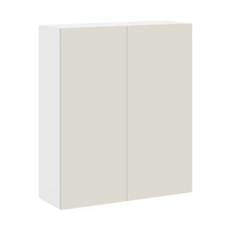 Frameless Matte Ivory - 36"W × 42"H Standard Wall Cabinet