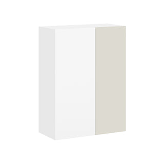 Frameless Matte Ivory - 27"W × 36"H Blind Corner Wall Cabinet