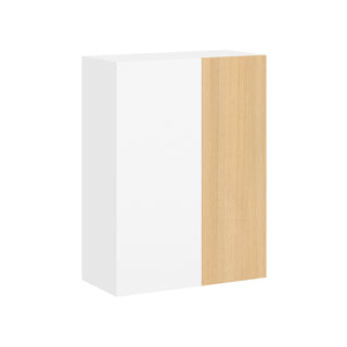 Frameless Oak Blonde - 27"W × 36"H Blind Corner Wall Cabinet