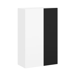 Frameless Matte Black - 27"W × 42"H Blind Corner Wall Cabinet