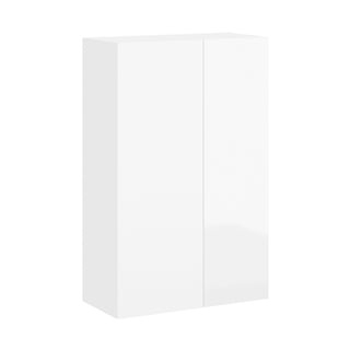 Frameless High-Glossy White - 27"W × 42"H Blind Corner Wall Cabinet