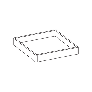 Arcadia Yellow Walnut - Roll - Out Tray for 18" Wide Cabinets - homecabinets