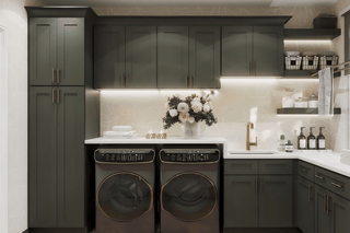 Aston Green - 15"W × 30"L Wall Skin Panel - homecabinets