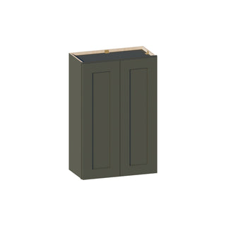 Aston Green - 24"W × 36"H Standard Wall Cabinet - homecabinets