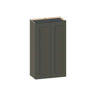 Aston Green - 24"W × 42"H Standard Wall Cabinet - homecabinets