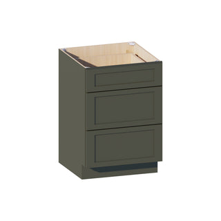 Aston Green - 24"W Vanity Drawer Base Cabinet - homecabinets