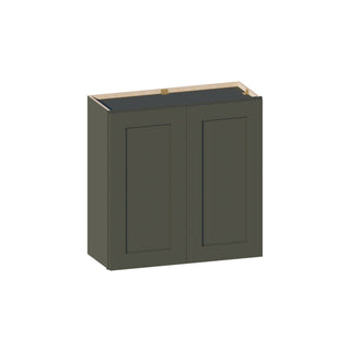Aston Green - 30"W × 30"H Standard Wall Cabinet - homecabinets