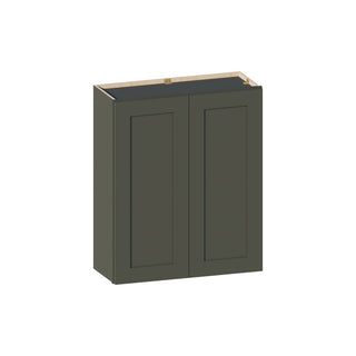 Aston Green - 30"W × 36"H Standard Wall Cabinet - homecabinets