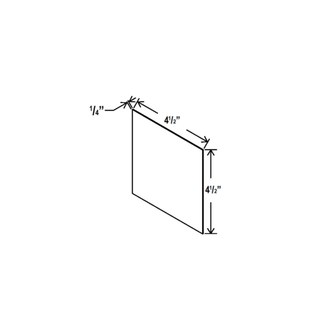 Aston Green / Slim Aston Green Shaker Sample Square - homecabinets