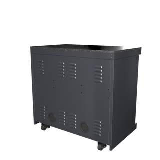 Black - 304 Stainless Steel Modular Outdoor Kitchen 148L Refrigerator - homecabinets