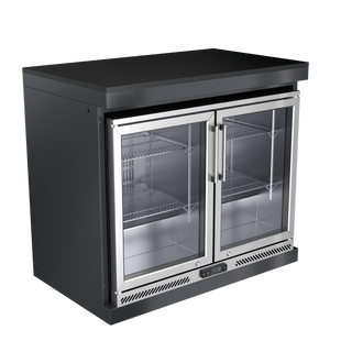 Black - 304 Stainless Steel Modular Outdoor Kitchen 148L Refrigerator - homecabinets