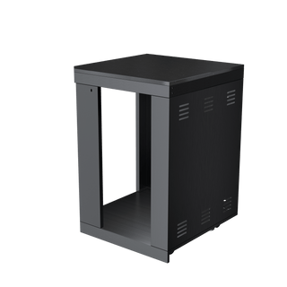 Black - 304 Stainless Steel Modular Outdoor Kitchen Corner Storage Cabinet - homecabinets