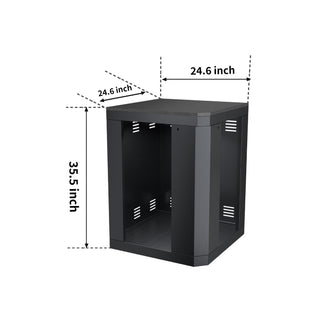 Black - 304 Stainless Steel Modular Outdoor Kitchen Corner Storage Cabinet - homecabinets