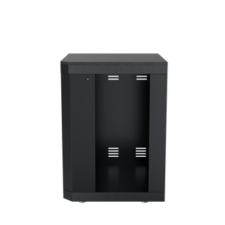 Black - 304 Stainless Steel Modular Outdoor Kitchen Corner Storage Cabinet - homecabinets
