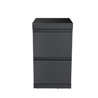 Black - 304 Stainless Steel Modular Outdoor Kitchen Drawer Cabinet - homecabinets