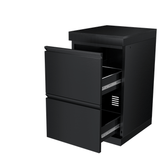 Black - 304 Stainless Steel Modular Outdoor Kitchen Drawer Cabinet - homecabinets