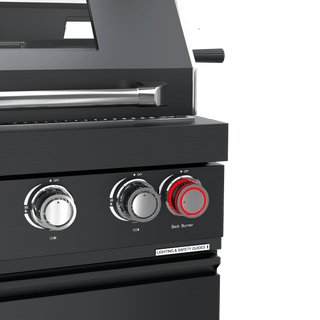 Black - 43 - Inch 304 Stainless Steel Modular Outdoor Kitchen 6 - Burner Gas Grill - homecabinets