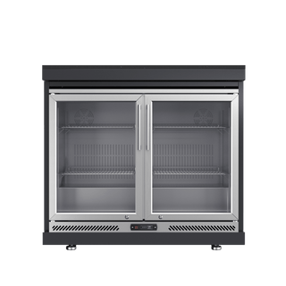 Black - 5PC L - Shaped 304 Stainless Steel Modular Outdoor Kitchen with 6 - Burner Grill - homecabinets