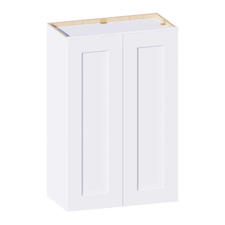 Classic White - 24"W × 36"H Standard Wall Cabinet - homecabinets