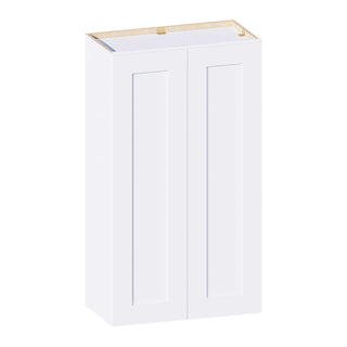 Classic White - 24"W × 42"H Standard Wall Cabinet - homecabinets