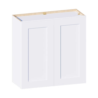 Classic White - 30"W × 30"H Standard Wall Cabinet - homecabinets