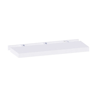 Classic White - 36"W × 2 - 3/16"H Floating Shelf - homecabinets