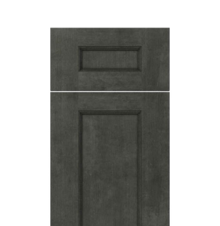 Double Smokey Gray - 18"W × 30"H Standard Wall Cabinet - homecabinets