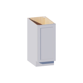 Dove Gray - 15"W Full - Height Door Base Cabinet - homecabinets