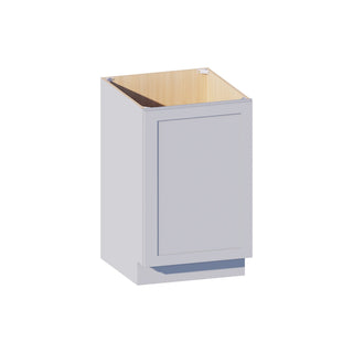 Dove Gray - 21"W Full - Height Door Base Cabinet - homecabinets