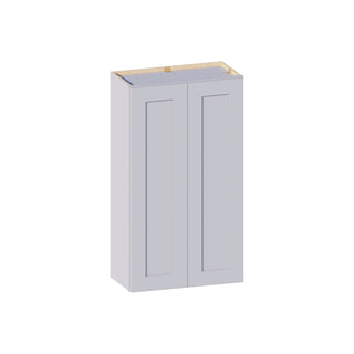 Dove Gray - 24"W × 42"H Standard Wall Cabinet - homecabinets