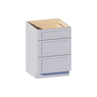 Dove Gray - 24"W Vanity Drawer Base Cabinet - homecabinets