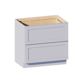 Dove Gray - 30"W Drawer Base Cabinet - homecabinets