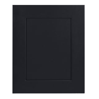 Ebony Black Shaker Sample Door - homecabinets