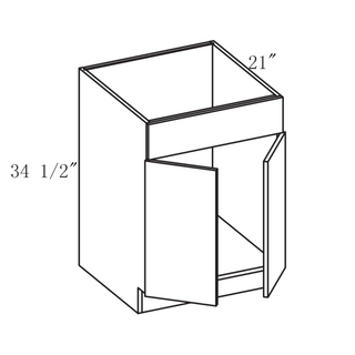 Frameless Arcadia Rain Cherry - 30"W Vanity Sink Base Cabinet - homecabinets