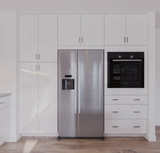 Frameless High Gloss White Sample Door - homecabinets