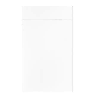 Frameless Prime Frosty White - 30"W × 84"H Tall Oven Cabinet - homecabinets