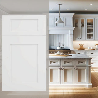 Frost White Shaker 10x10 Kitchen - homecabinets