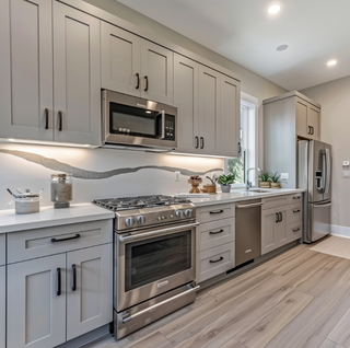 Dove Gray Shaker Sample Door