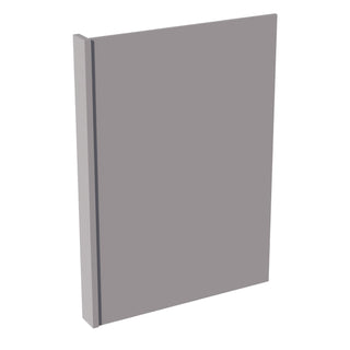 HA - DWR3: Ash Gray Shaker 3" Filler - 24"W x 34 - 1/2"H x 1/2"D Dishwasher Return Panel - homecabinets