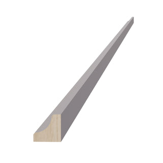 HA - ICM8: Ash Gray Shaker 96"W x 3/4"H x 3/4"D Inside Corner Molding - homecabinets