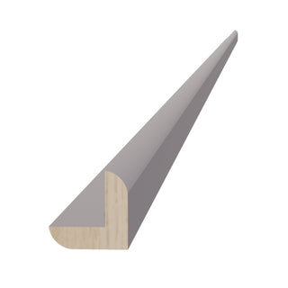 HA - OCM8: Ash Gray Shaker 96"W x 7/8"H x 7/8"D Outside Corner Molding - homecabinets