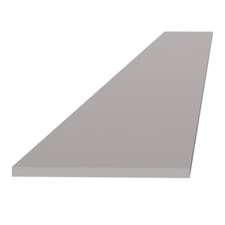 HA - TK8: Ash Gray Shaker 96"W x 4 - 1/2"H x 1/4"D Toe Kick Plate - homecabinets