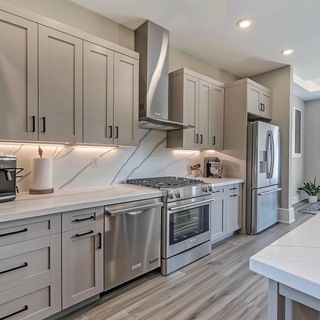 Ash Gray Shaker Sample Door