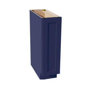 HB - BF0924: Indigo Blue Shaker 09" Full Height Door Standard Base Cabinet - homecabinets