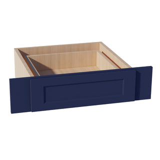 HB - KD30: Indigo Blue Shaker 30"W Vanity Knee Drawers - homecabinets