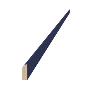 HB - SM8 - S: Indigo Blue Shaker 96"W x 3/4"H x 1/4"D Scribe Molding - homecabinets