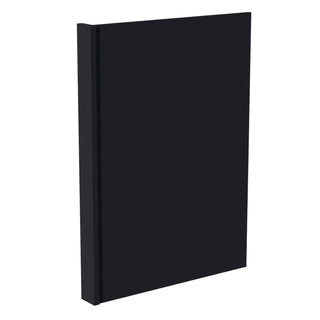 HE - DWR3: Ebony Black Shaker 3" Filler - 24"W x 34 - 1/2"H x 1/2"D Dishwasher Return Panel - homecabinets